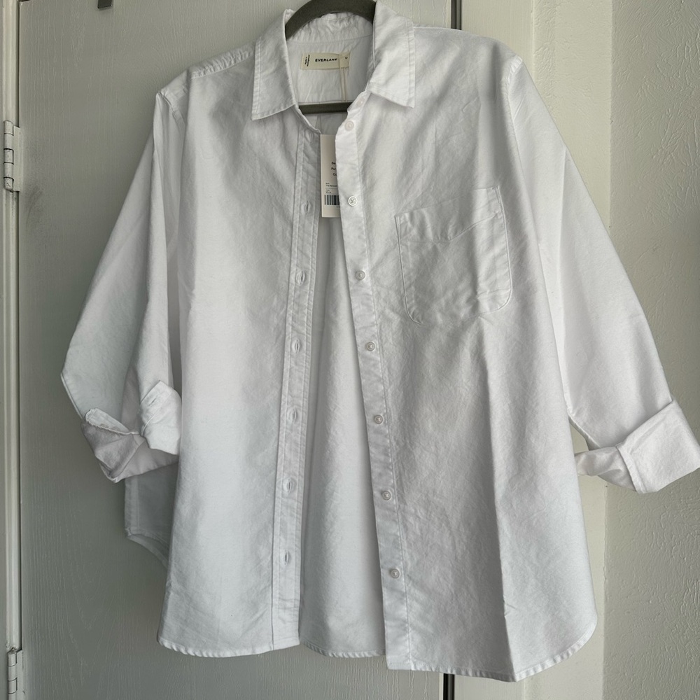 Everlane White Oxford Shirt